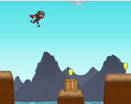 Ninja - Ninja run double jump version