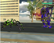 Spider robot warrior web robot spider Ninja ingyen jtk