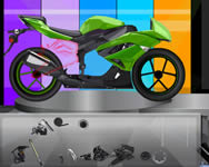 Fix my bike Kawasaki Ninja online játék