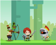 Heroes battle Ninja HTML5 játék