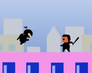 Mr Ninja fighter Ninja HTML5 játék