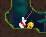 Rabbit samurai 2 Ninja HTML5 játék