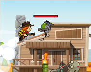 Ninja - Ranger fights zombies